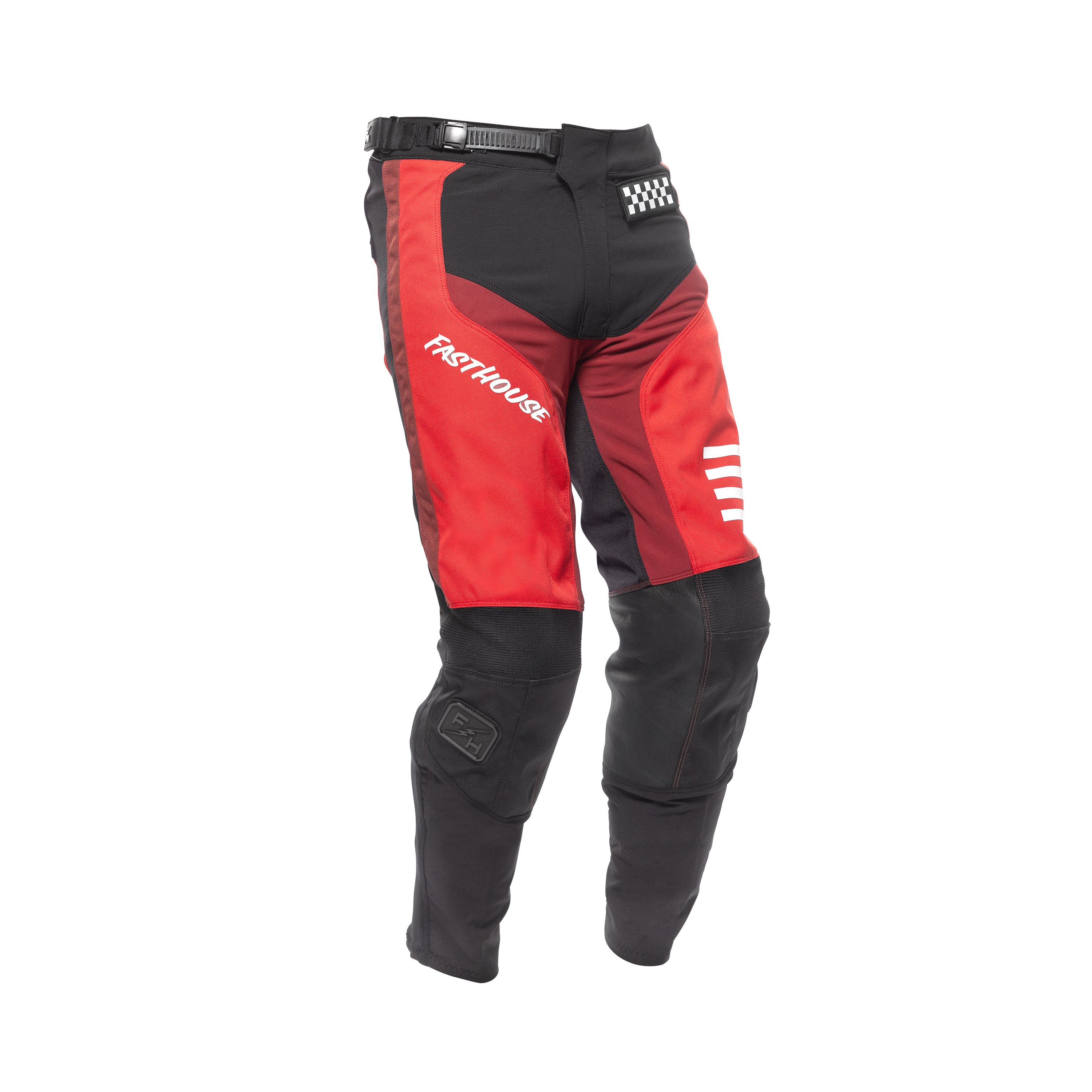 モトクロスパンツ Fasthouse 、ジャージ　赤黒 【公式通販】 赤黒 、ジャージ モトクロスパンツ Fasthouse バイクウェア・装備
